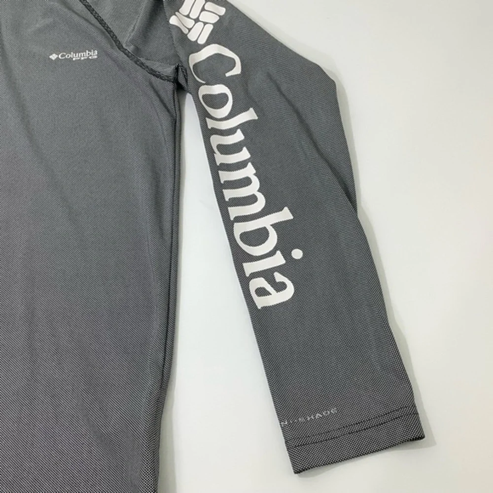 Columbia PFG 1/2 zipper sweat activated cooling outdoor long sleeves shirt SZ S - Picture 2 of 15
